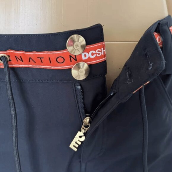 PE Nation Winter Ski Pants Black/white/orange - Picture 7 of 13